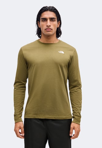 THE NORTH FACE Shirt 'EVOLUTION SIMPLE DOME' in Green: front