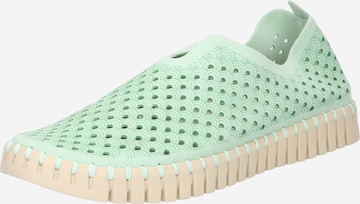 ILSE JACOBSEN - Sapatilhas slip-on 'Tulip3275' em verde: frente