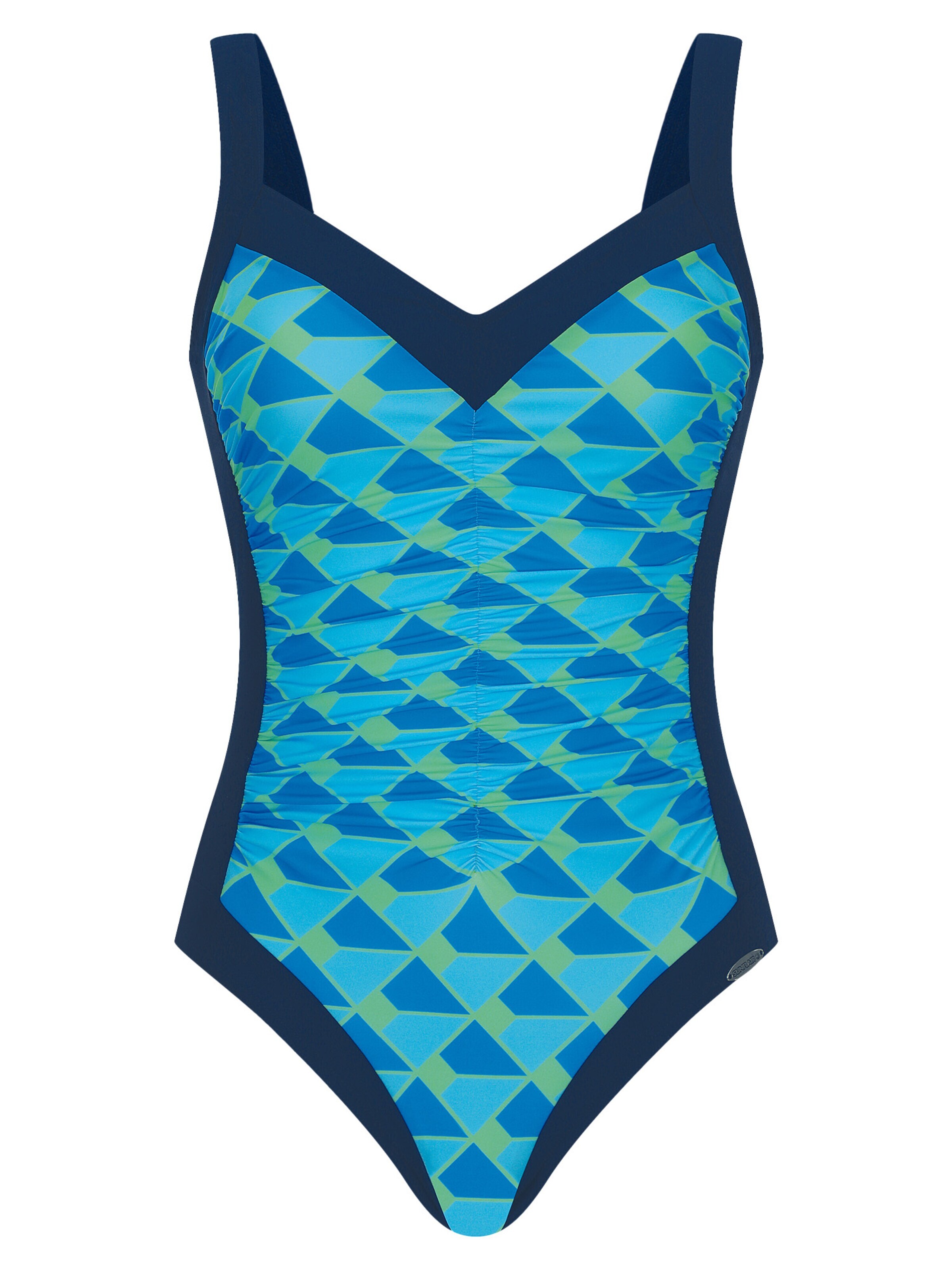 SUNFLAIR Badeanzug 'Basic'‌‌‌‌‌ in Blau: Vorderseite