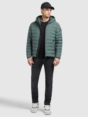 khujo Winter Jacket 'Vitus' in Green