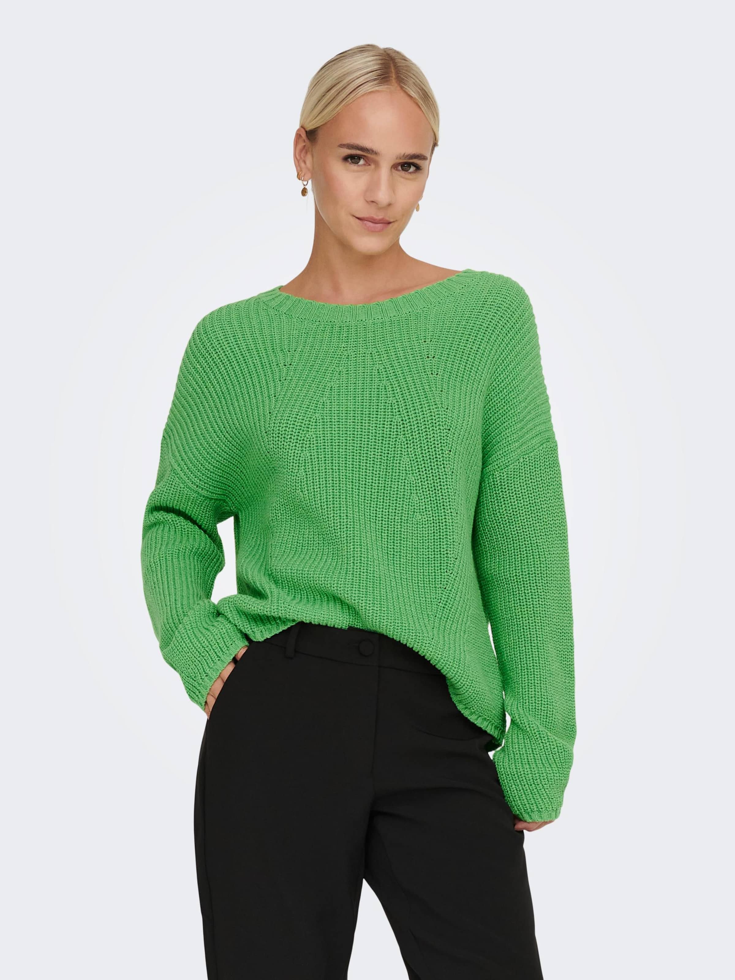 Grasgroene trui outlet