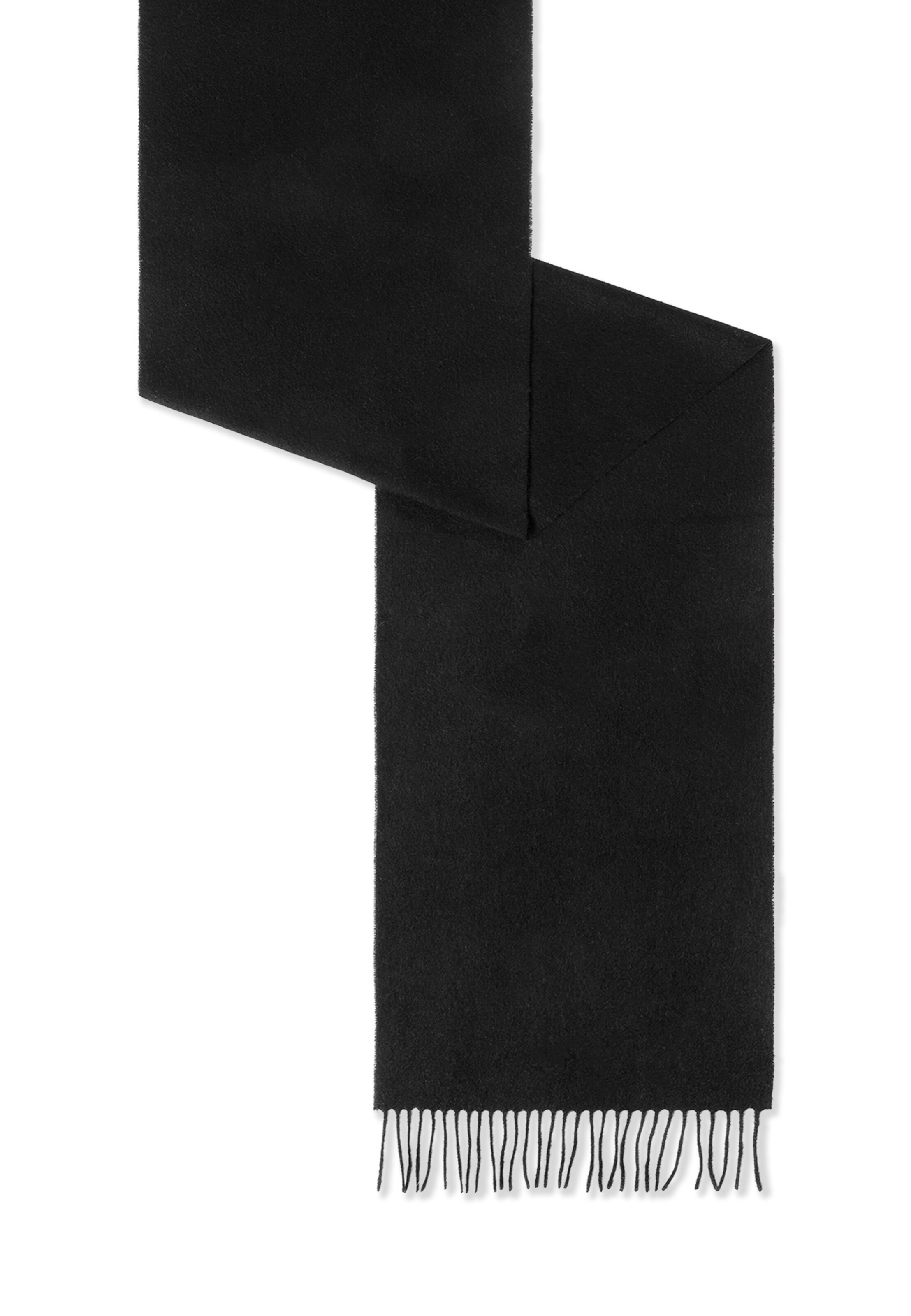 Sciarpa 'CLASSIC SOLID DAMEN' di Roeckl in nero: frontale