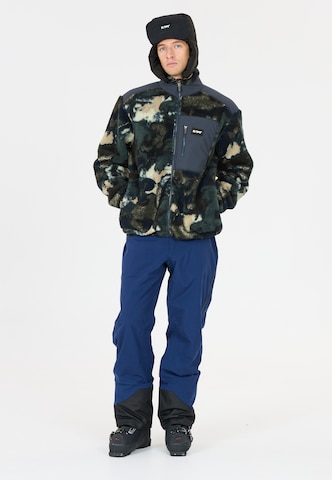 SLOPE Athletic fleece jacket 'Kendor' in Green