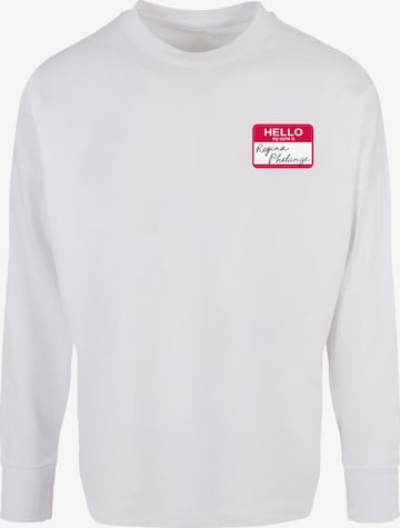 ABSOLUTE CULT Shirt 'Friends - Regina Phalange Tag' in Wit: voorkant
