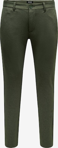 Only & Sons - regular Pantalón 'Mark' en verde: frente