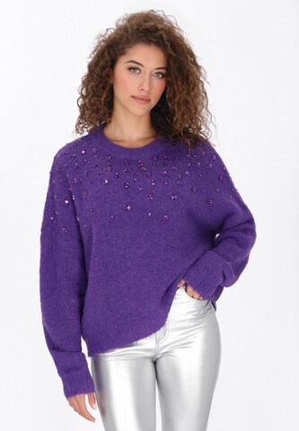 faina - Jersey en lila: frente