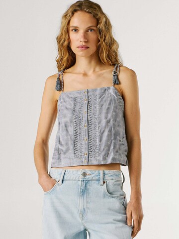 Haut 'Agny' Pepe Jeans en bleu : devant