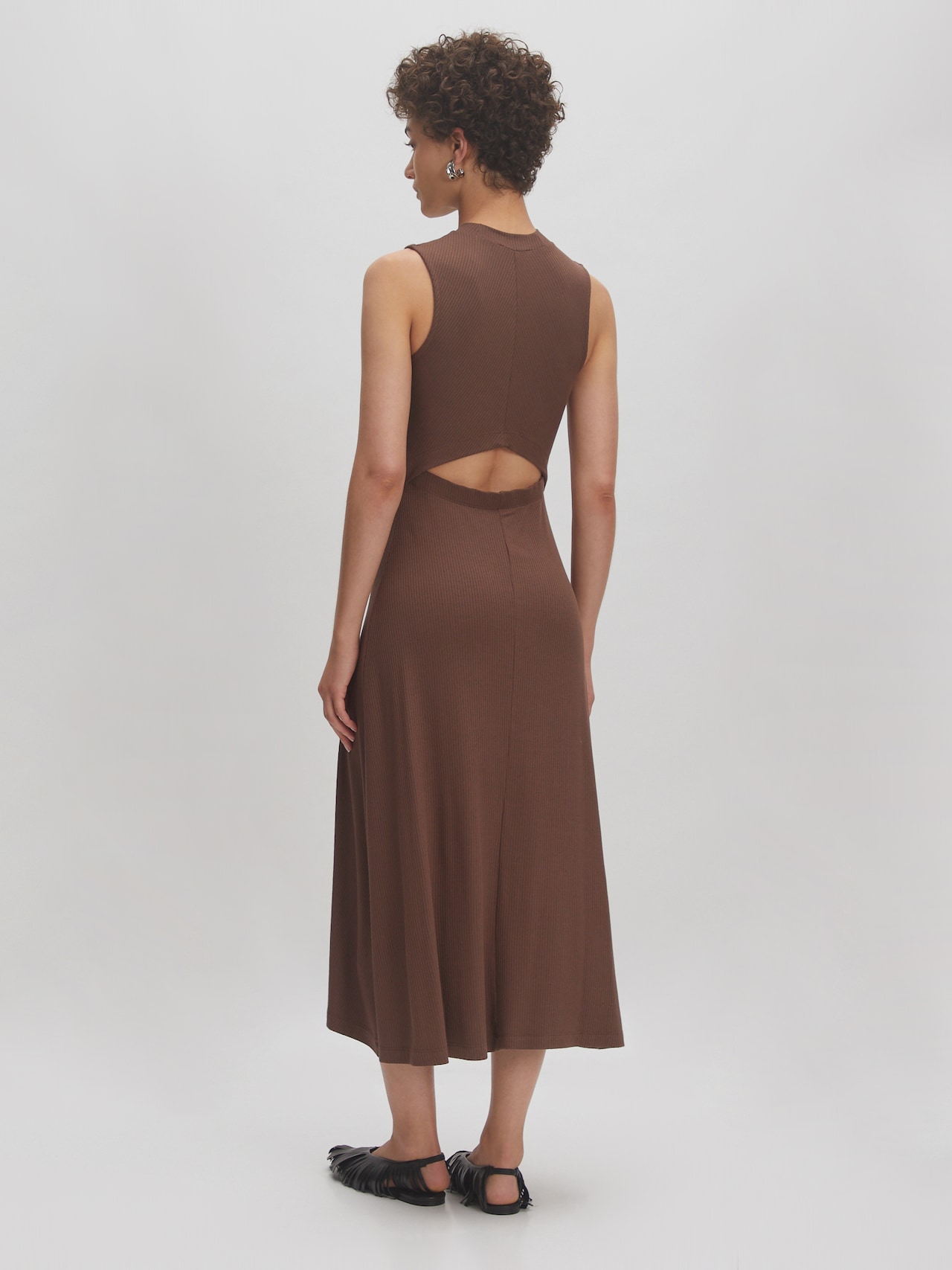 EDITED Produits Robe 'Talia' marron