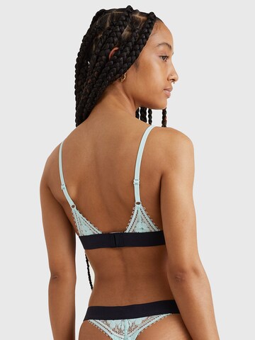 Tommy Hilfiger Underwear Triangle Bra in Blue