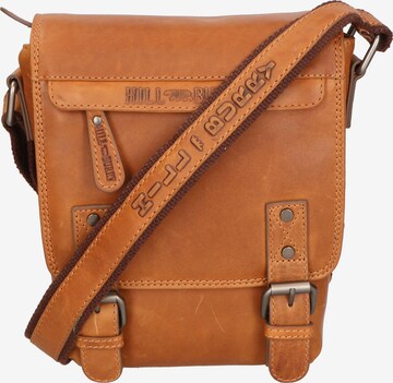 HILL BURRY Crossbody Bag in Brown: front