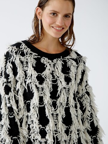 OUI Pullover in Schwarz