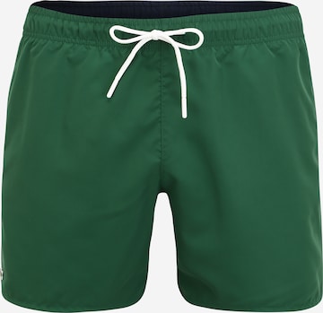 Pantaloncini da bagno di LACOSTE in verde: frontale