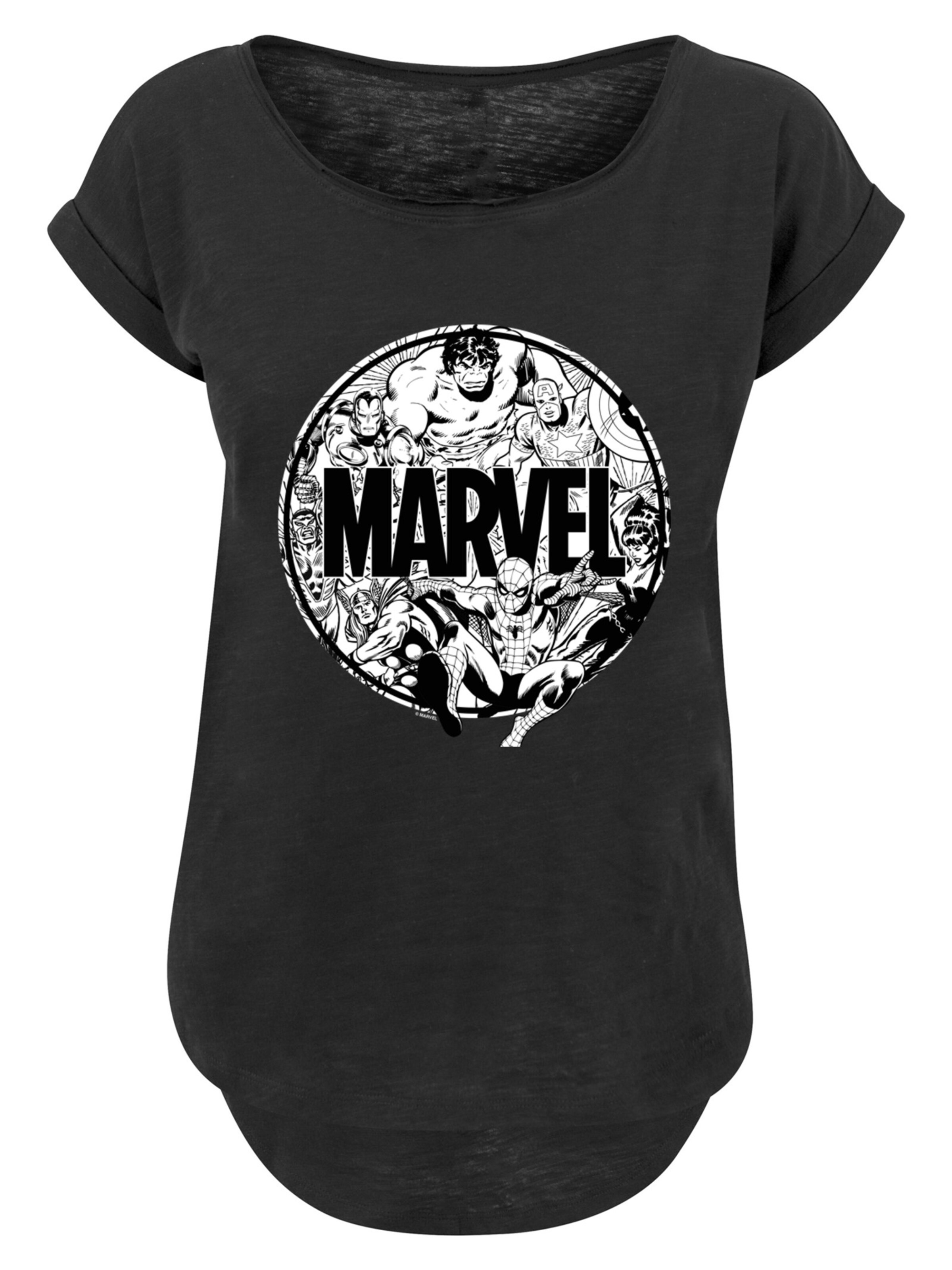 Maglietta di F4NT4STIC in nero: frontale