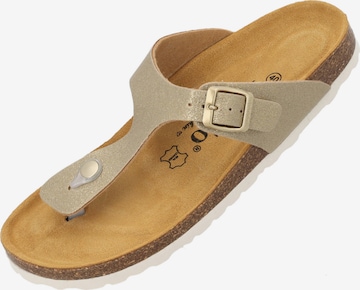 geltona Palado by Sila Sahin Šlepetės per pirštą 'Kos Magnolia': priekis