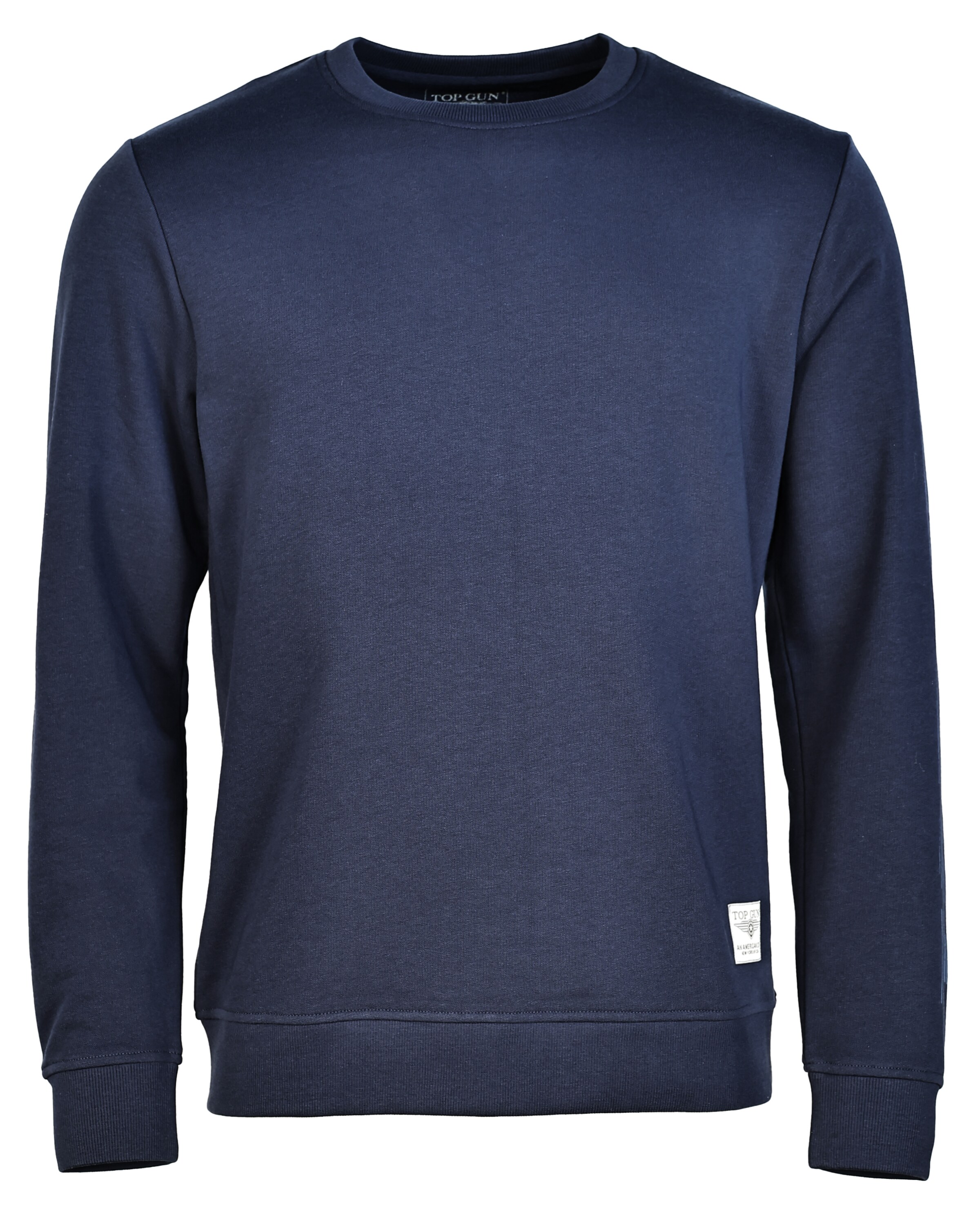 TOP GUN Sweatshirt ' TG22008 ' in Blauw: voorkant