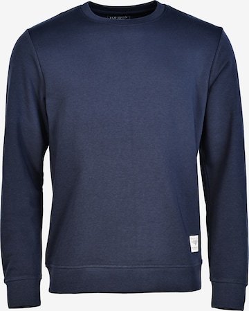 TOP GUN Sweatshirt ' TG22008 ' in Blau: Vorderseite