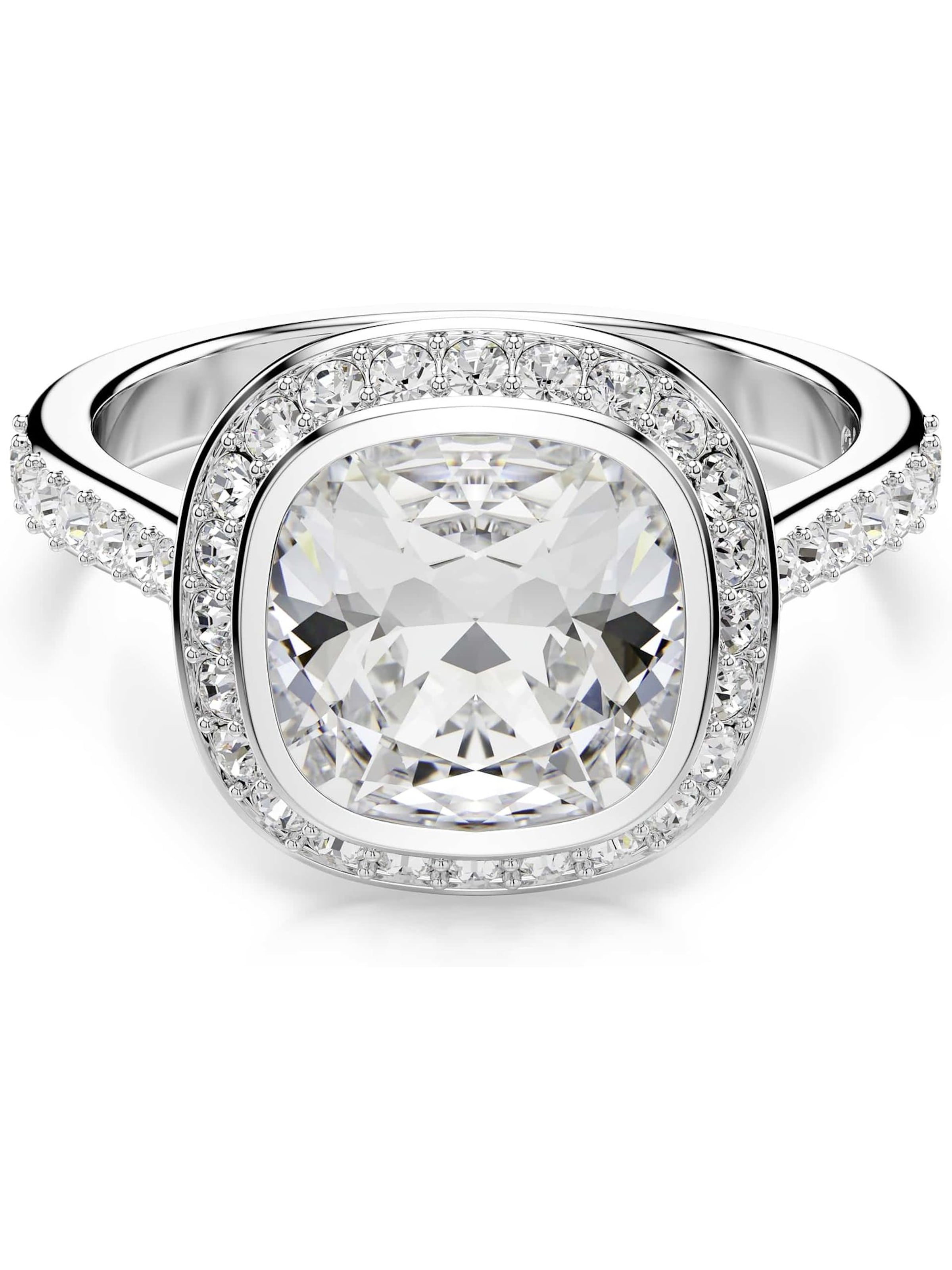 Swarovski Ring in 60 in silber, Produktansicht