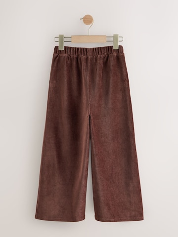 Wide leg Pantaloni de la Next pe maro