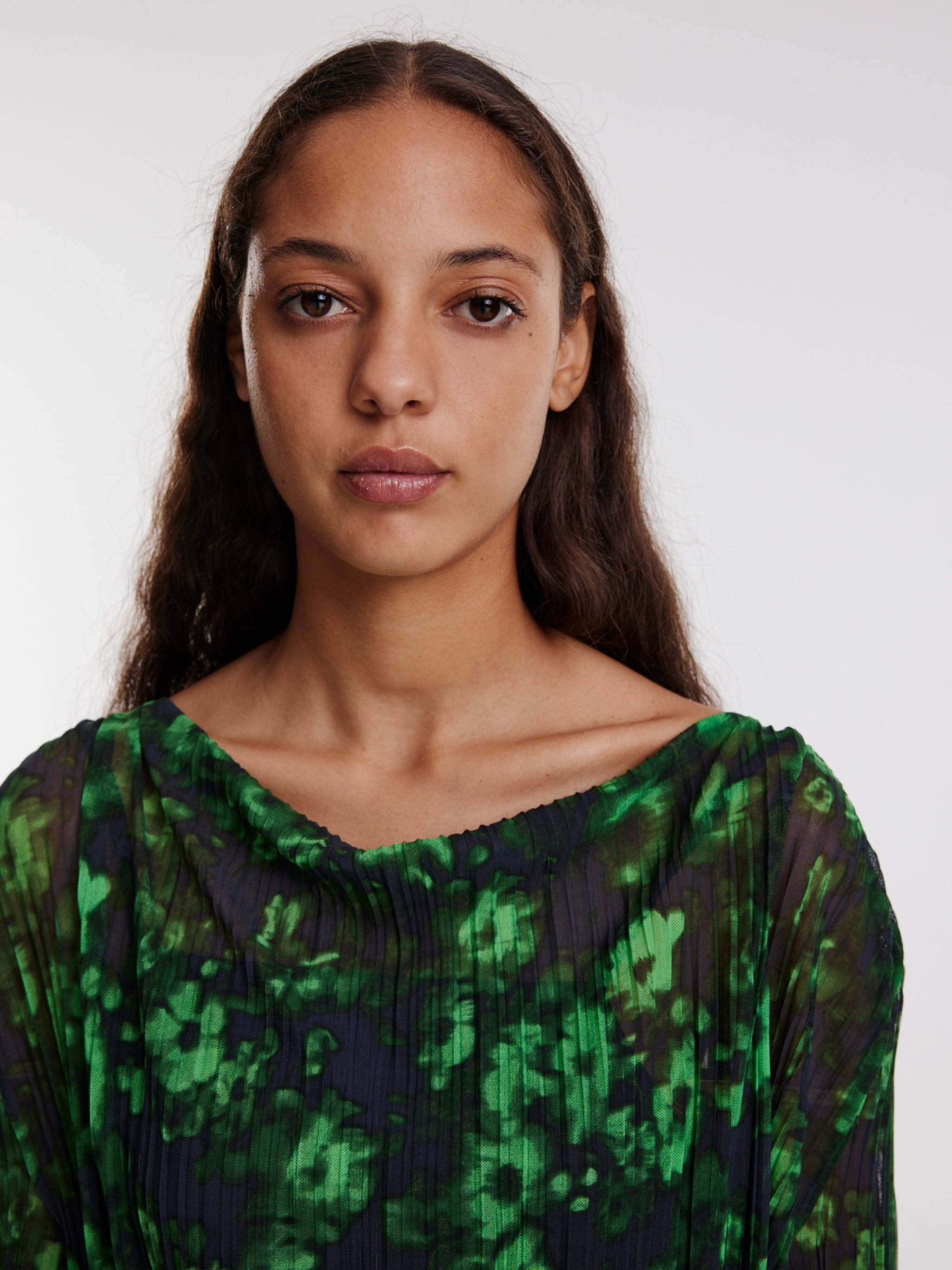 EDITED Producten Jurk 'Mika' Groen