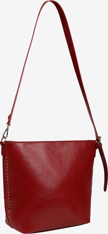 faina Shoulder Bag in Red