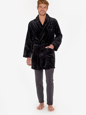 HOM Short Bathrobe ' Nice ' in Black