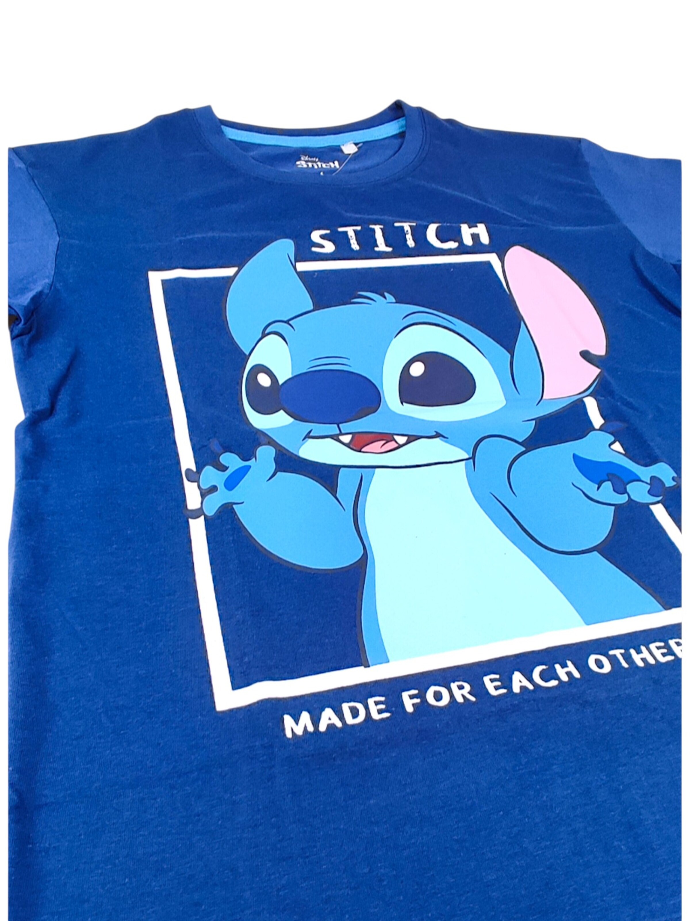 Disney Lilo & Stitch Shirt 'Stitch' in Blue
