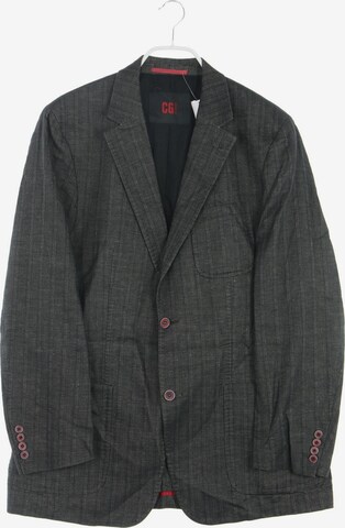 CG CLUB OF GENTS Suit Jacket in M-L in Black: front