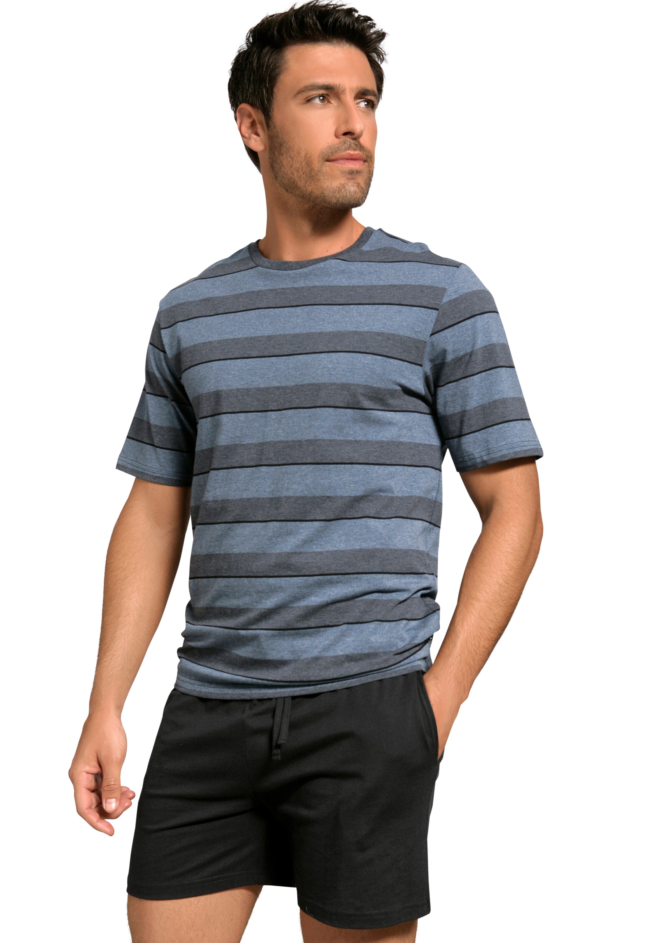 H.I.S Krátke pyžamo - Zmiešané farby: predná strana