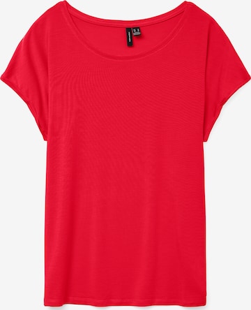 VERO MODA Paita 'VMAva' värissä punainen: etupuoli