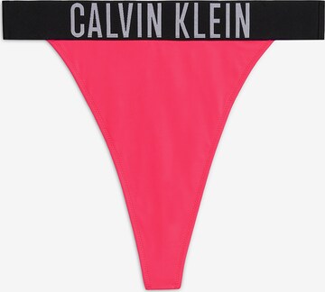 Calvin Klein Swimwear Bikini Bottoms 'Intense Power' in Pink: front