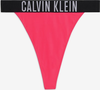 Calvin Klein Swimwear Bikini Bottoms 'Intense Power' in Silver grey / Pink / Black, Item view