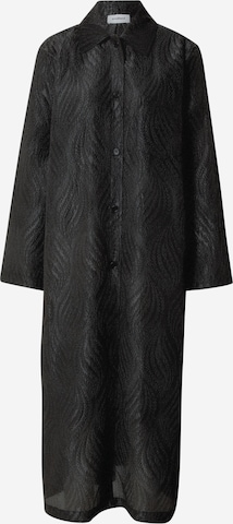 Soulland Košeľové šaty 'Nicole' - Čierna: predná strana