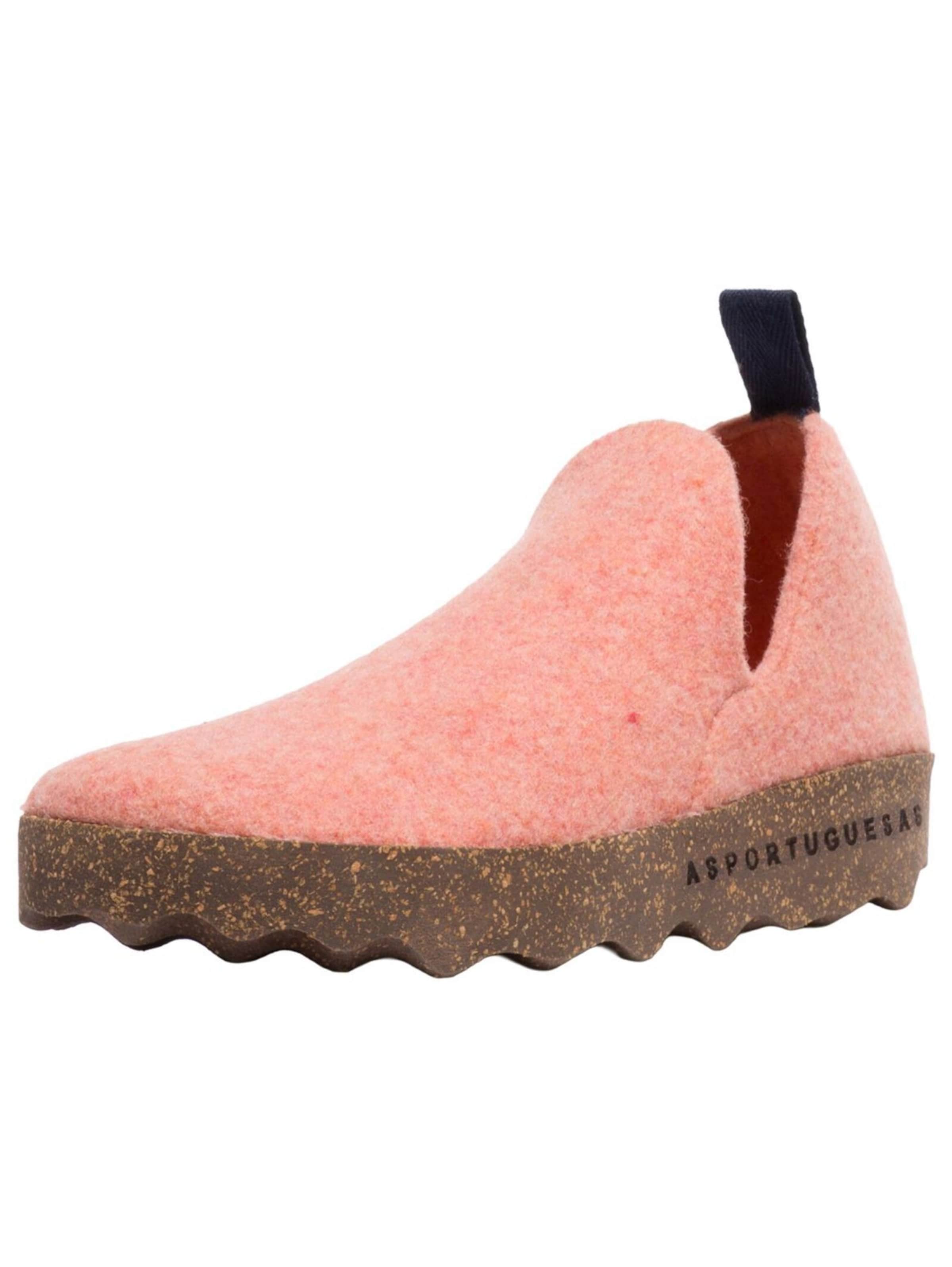 Asportuguesas Huisschoenen in Oranje: voorkant