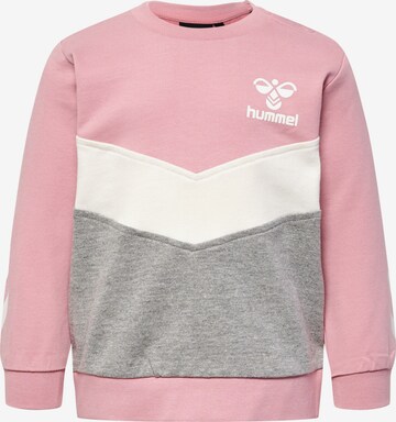 Hummel Sweatshirt 'Skye' in Pink: front