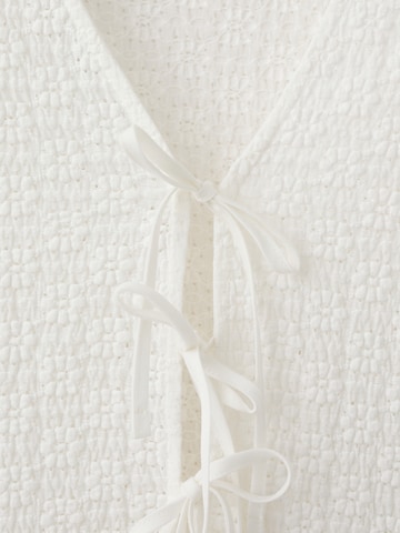 MANGO Blouse 'BENITI' in Wit