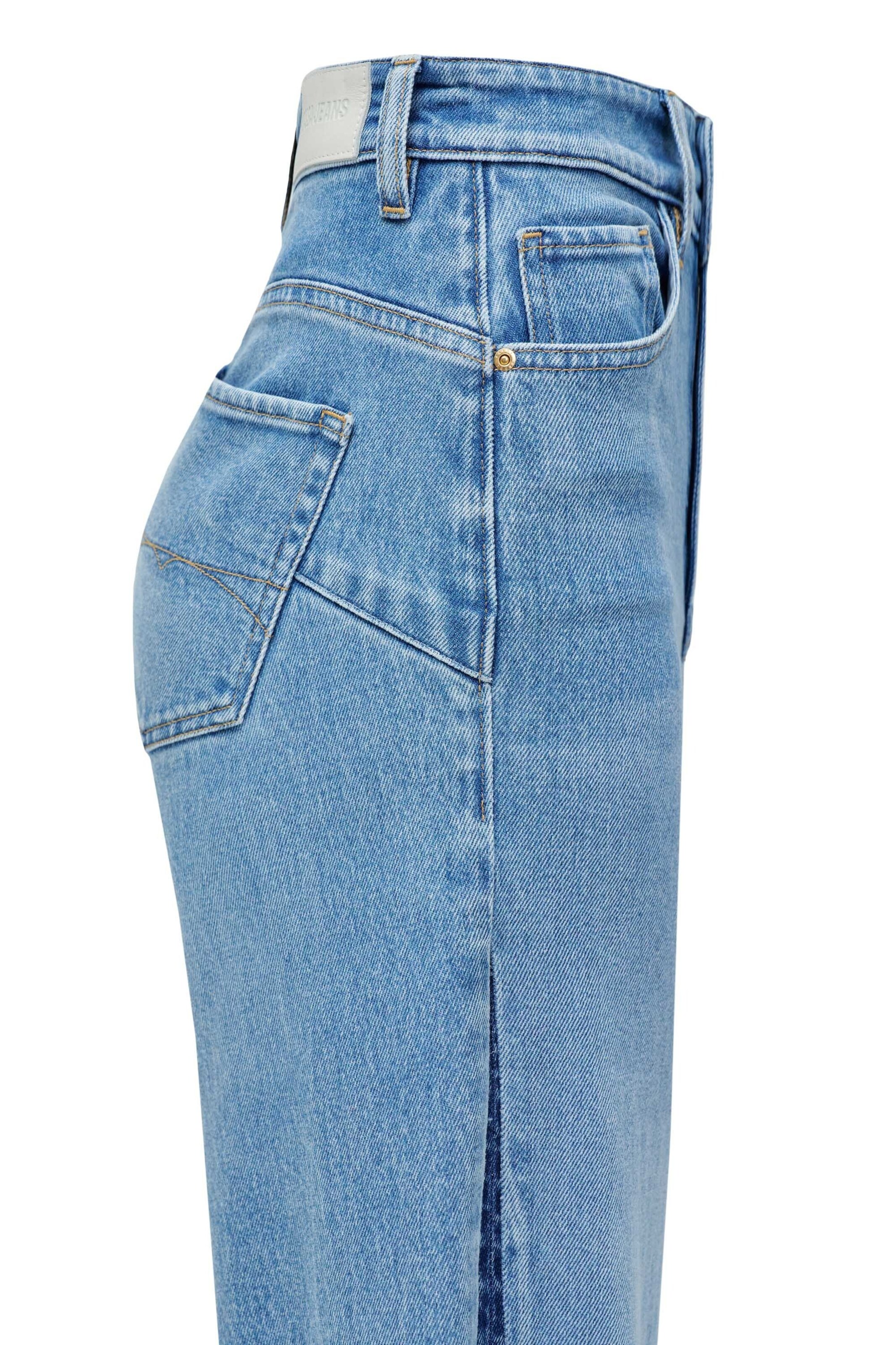 Salsa Jeans Wide Leg Jeans 'Faith' in Blau