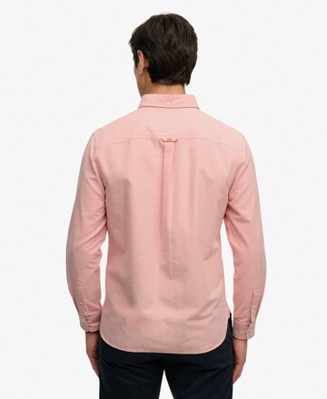 Fit confort Chemise 'Oxford Preppy' Superdry & Co en rose