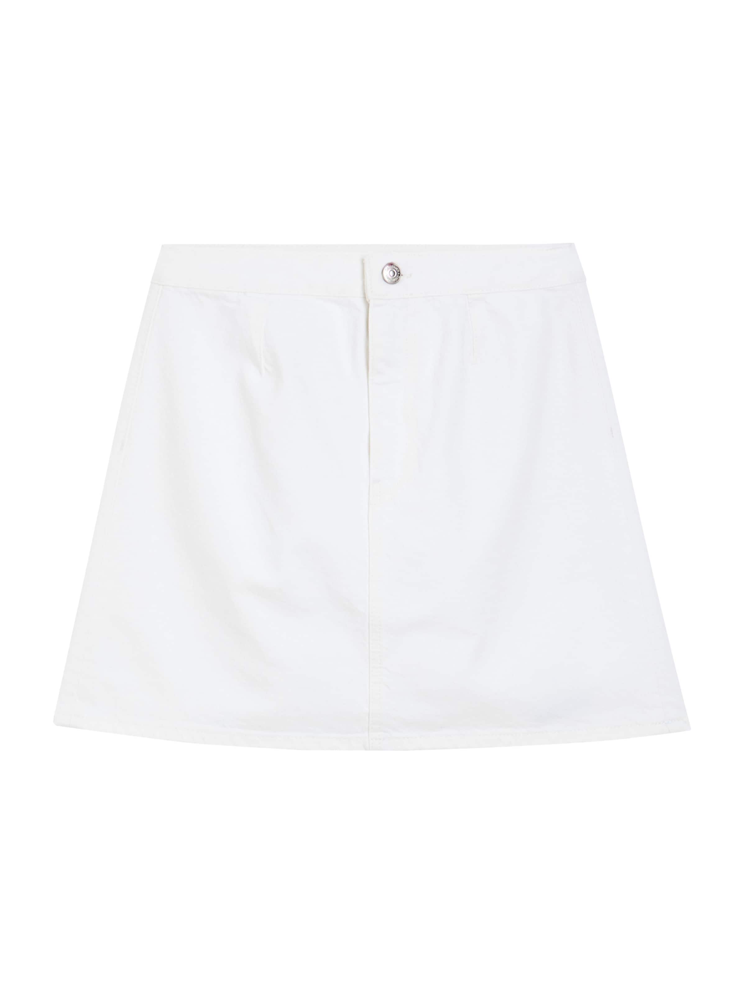 Calvin Klein Jeans Юбка в Белый: спереди