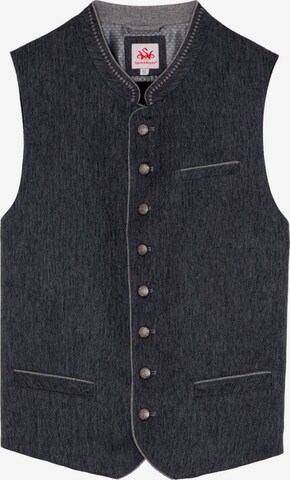 SPIETH & WENSKY Traditional Vest 'Bodensee' in Blue: front