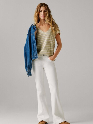 Pepe Jeans Flared Jeans 'VENUS' in Weiß