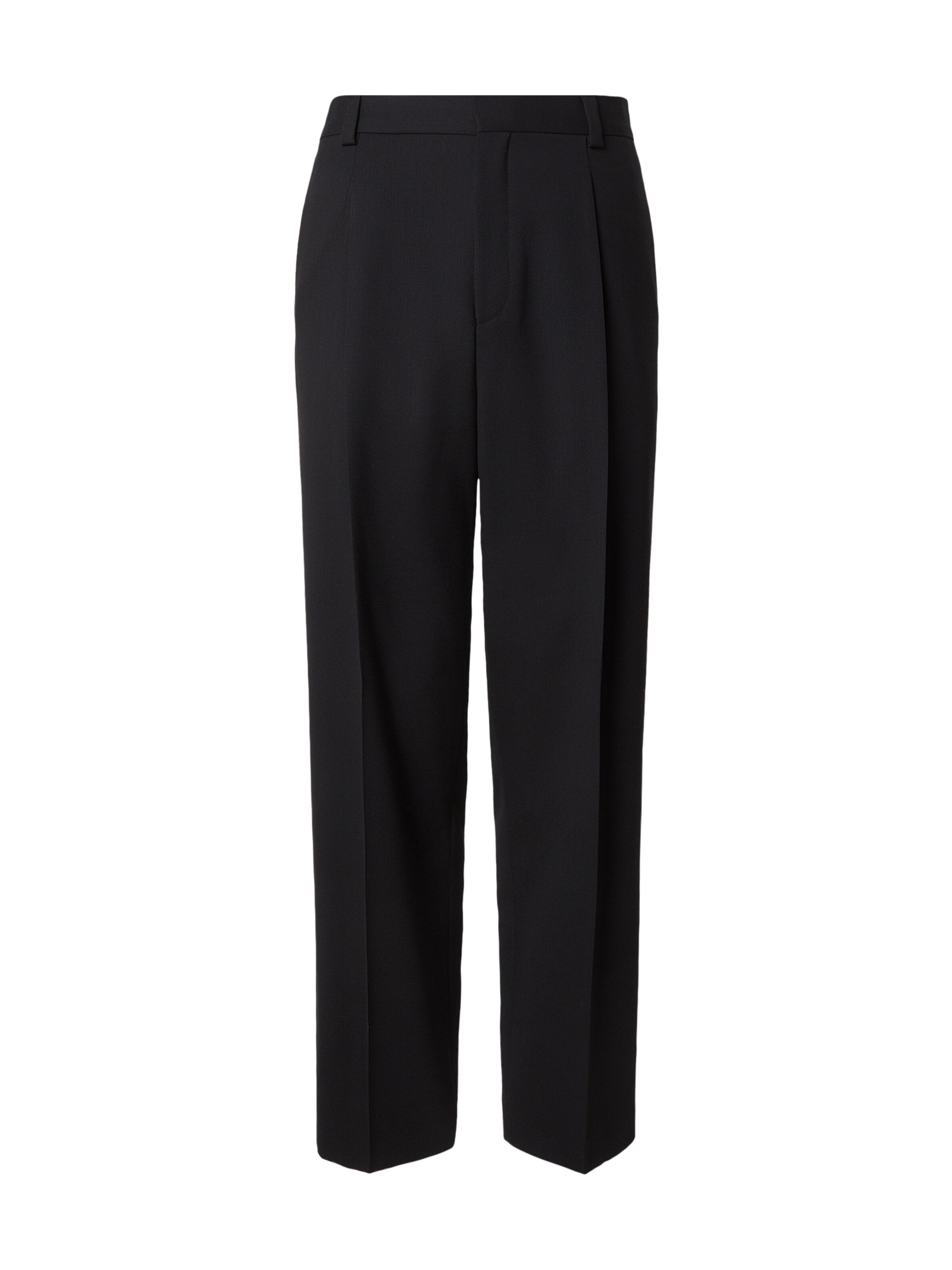 melns HUGO Standarta Buktētas bikses 'Tony262X': no priekšpuses