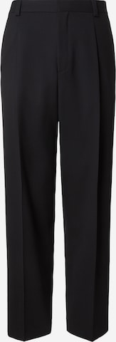 HUGOregular Hlače na crtu 'Tony262X' - crna boja: prednji dio