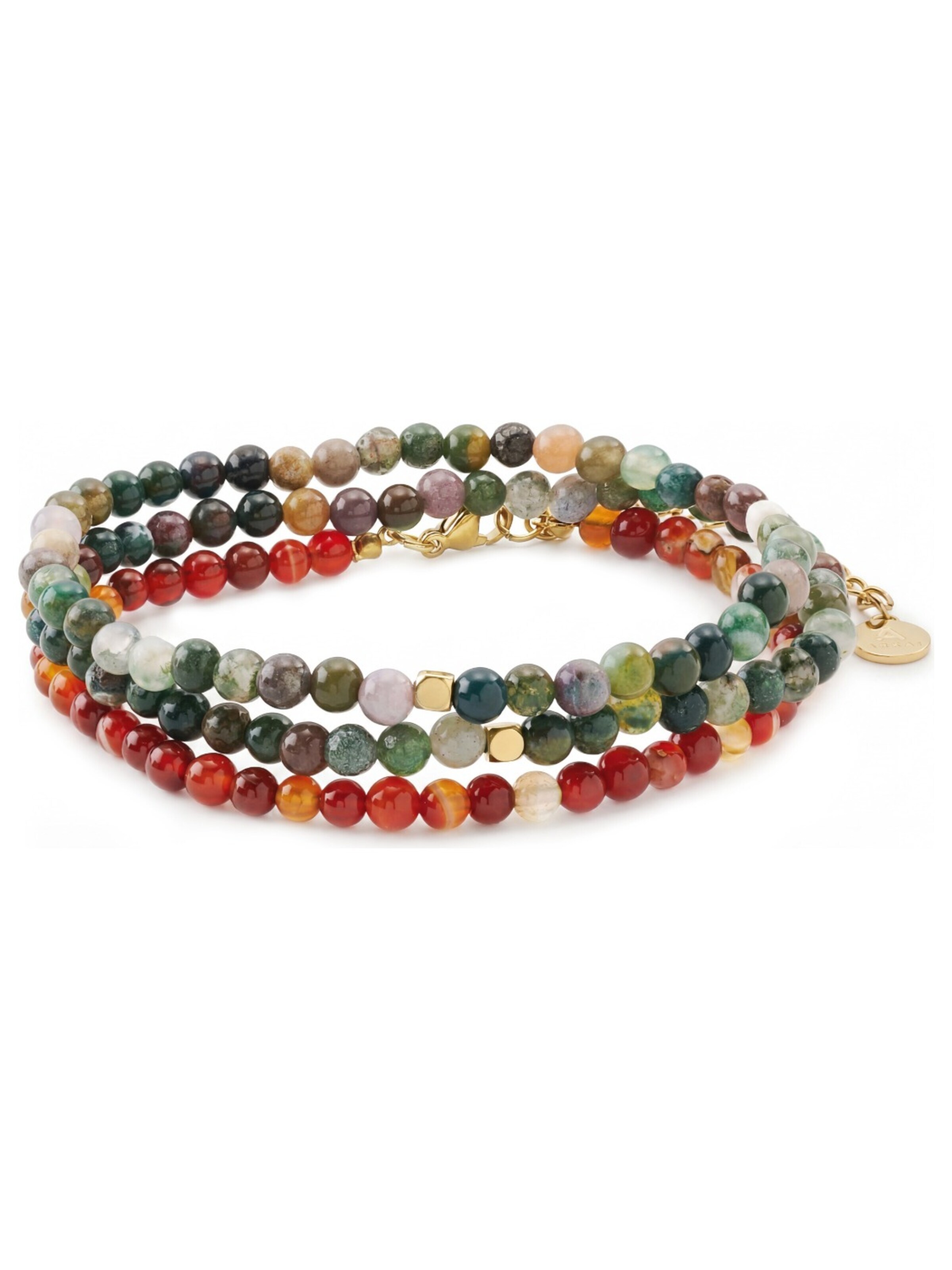 Arkai Armband 'Mediterranean' in One Size in de kleur Groen, Productweergave