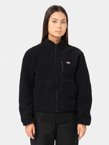 DICKIES Bluza polarowa 'Mount Hope' w kolorze czarny: przód