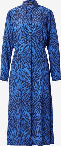 Robe-chemise 'Ina' SOAKED IN LUXURY en bleu : devant