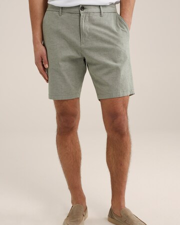 WE Fashion Regular Chino in Groen