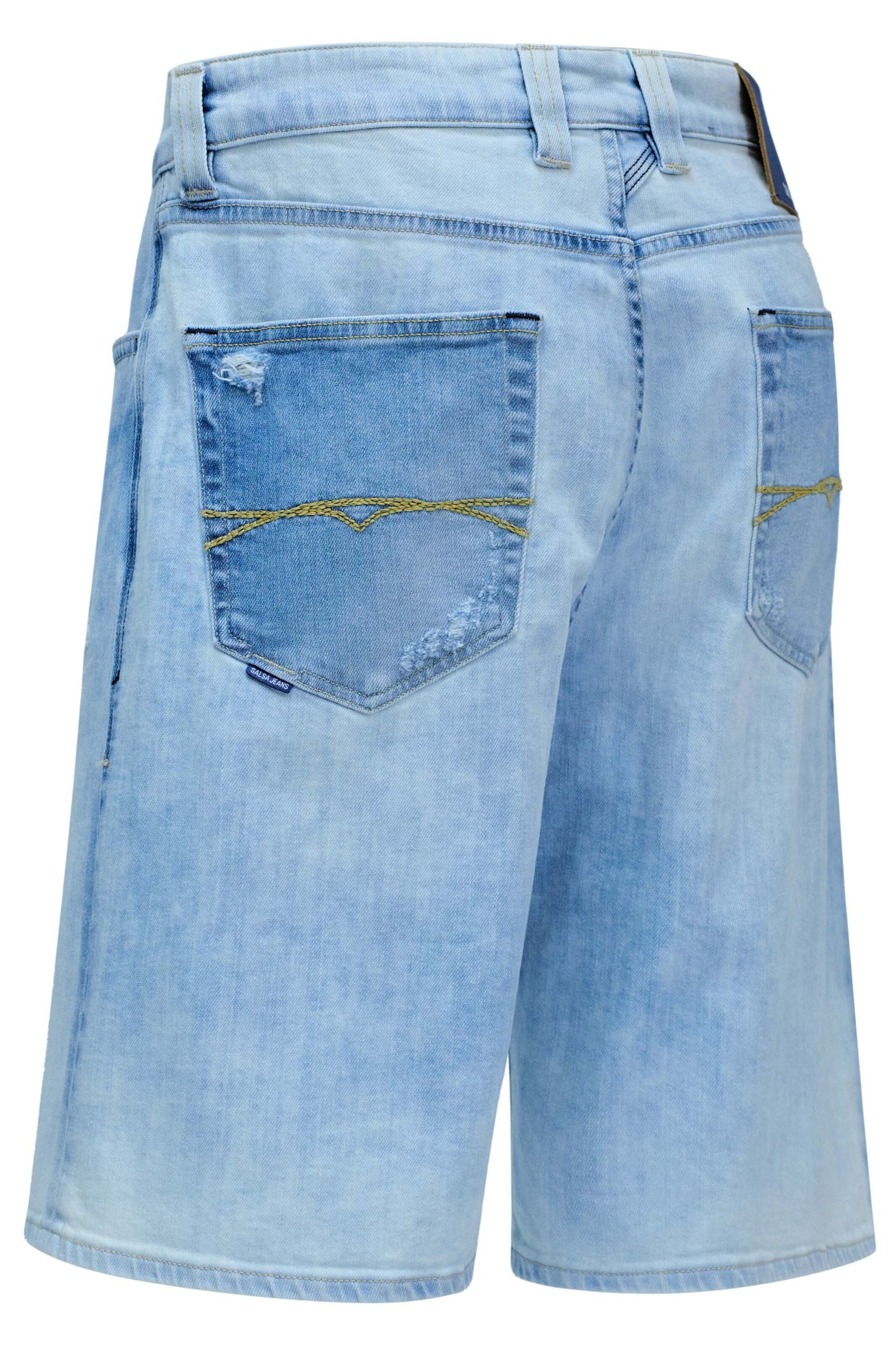Salsa Jeans Zwemshorts in Blauw