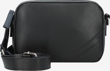 TOM TAILOR DENIM Crossbody Bag 'Periya' in Black: front
