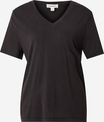 SOAKED IN LUXURYMajica 'Columbine' - crna boja: prednji dio