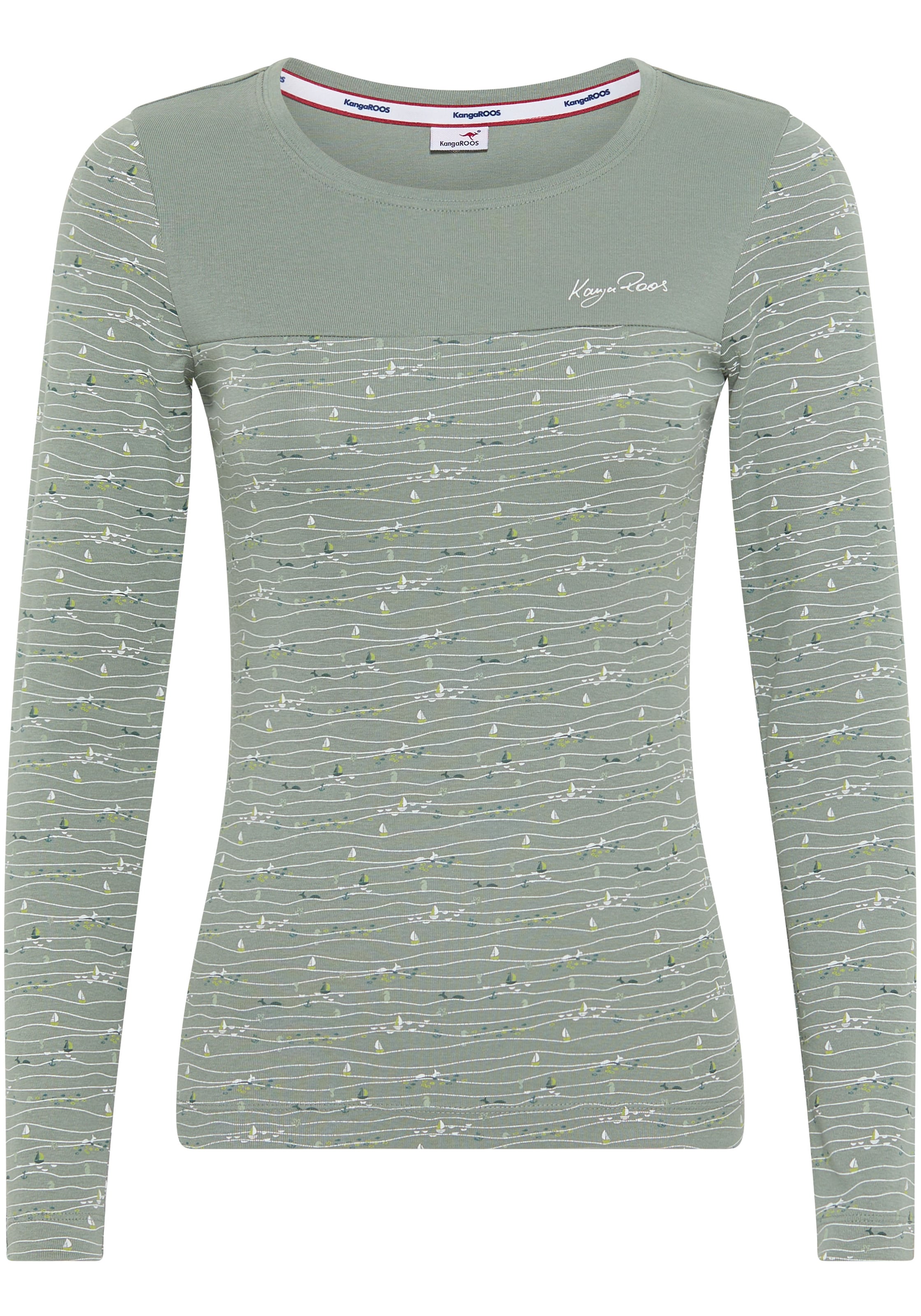 KangaROOS Shirt in Green: front